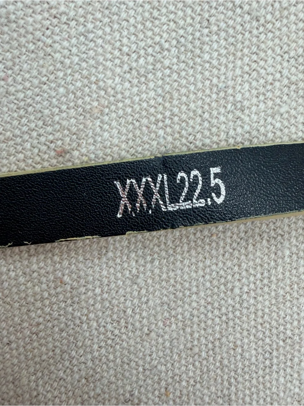 Gold Glitter Girls Leather Belt